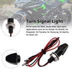 12V Universal LED Indicator Light for Motorcycle Turn Signals 8mm Yamaha
