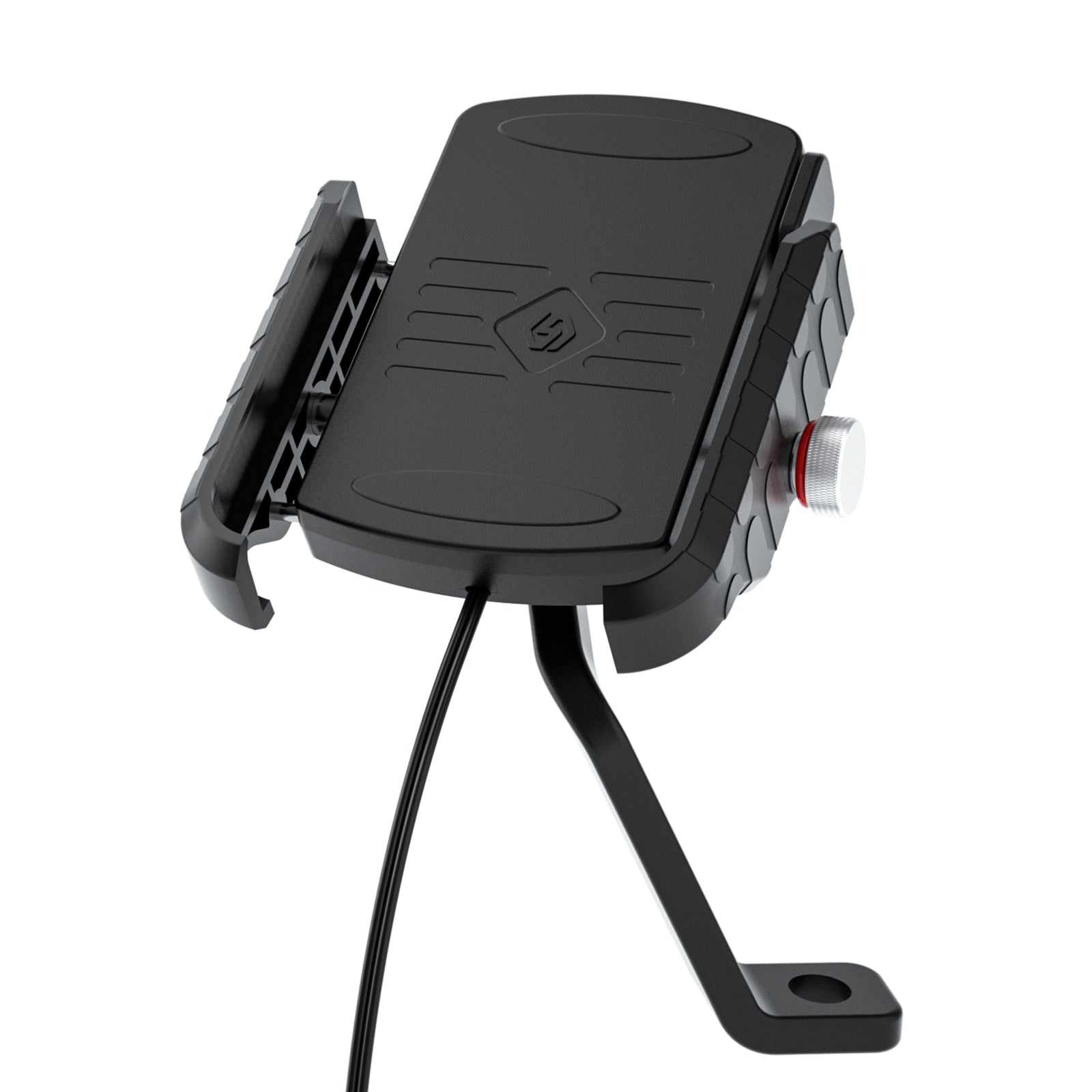 15W Fast Wireless Phone Charger Bracket with QC3.0 for Motorcycle and Scooter BlackB Generic