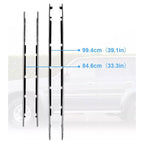 Lexus LX450 1996 1997 1998 Door Belt Weatherstrip Molding Set 4PC 75710-60021 75730-60020
