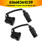 1996 1997 1998 1999 2000 2001 2002 2003 BMW E39 M5 540i 530i 528i 525i Washer Nozzle Spray Jets Pair 61668361039