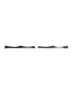 Upper Headlight Cover Strips for 2002 2003 2004 2005 BMW E46 330i 330Xi 325i 325Xi Pair
