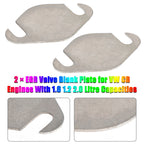 Volkswagen CR Engine EGR Valve Delete Plate for 1.2 1.6 and 2.0 Litre Motors