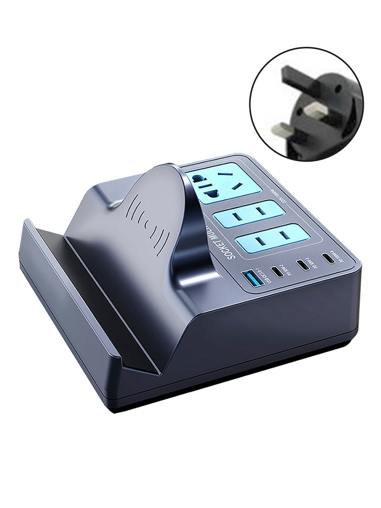 140W PD100W Fast Wireless Smart Charging Station Socket for Notebooks and Quick Charge Enabled Vehicles