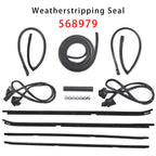 Weatherstripping Seal Kit for 1981-1988 Buick Regal Cutlass G-Body 2-Door RWD 568979