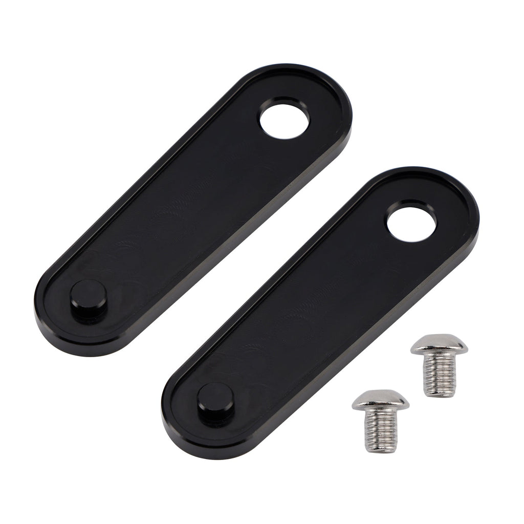1993 to 2023 Harley-Davidson Electra Glide Road Glide Rear Foot Peg Support Plates