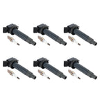 Toyota Highlander 2001-2010 3.3L V6 Ignition Coil Spark Plug Kit 6 Pack 90919-02234 C-528 C1175 GN10536 UF267