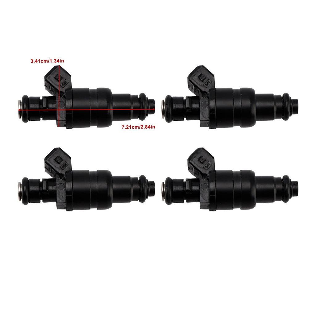 1996 1997 1998 1999 2000 Mercedes-Benz SLK230 Kompressor Fuel Injectors 4-Pack 852-12230