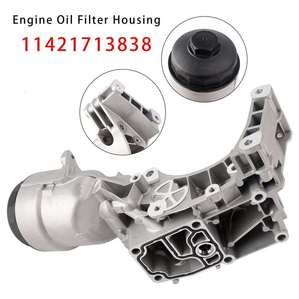 Oil Filter Housing Cooler 11421713838 for BMW 330i 330Ci 330xi E46 2001-2006