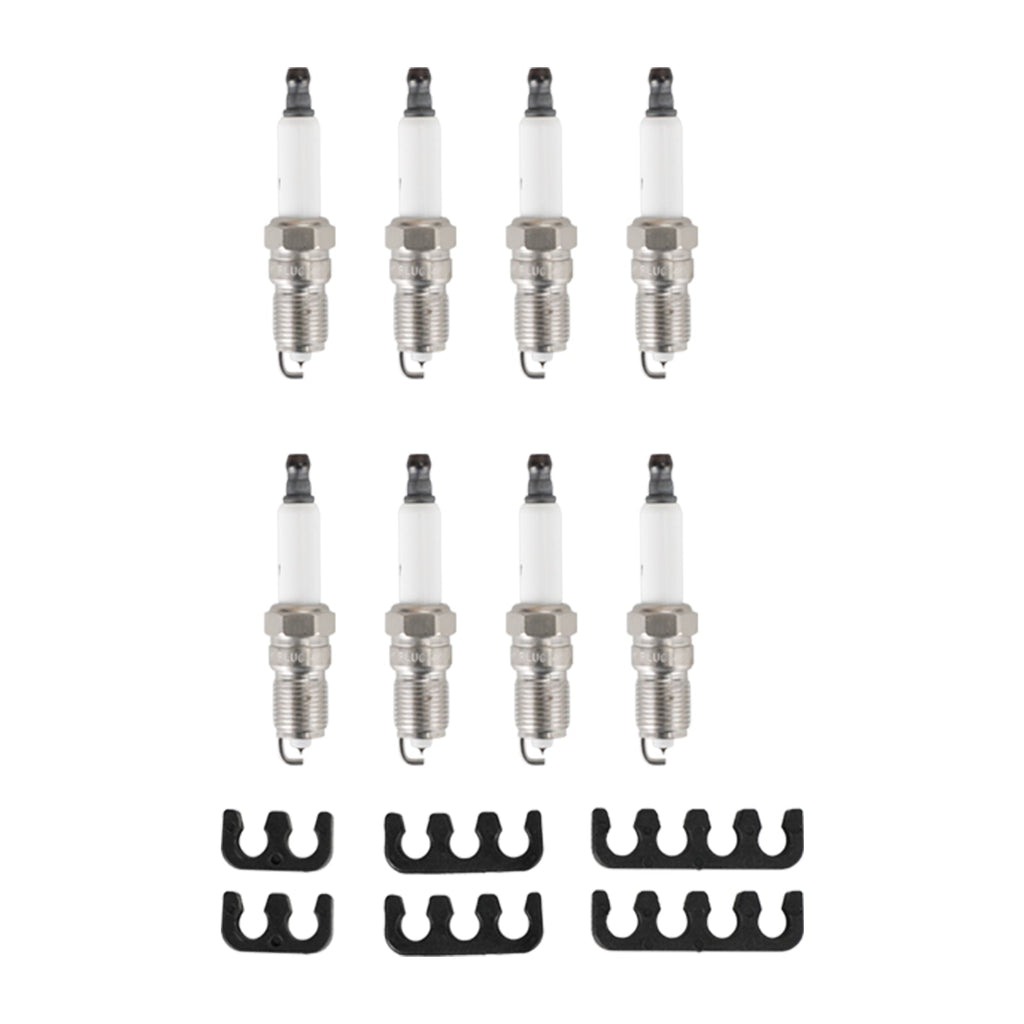 Mercruiser 2001-2007 All Models 8 Pack Square Ignition Coil with Spark Plug Wire Set