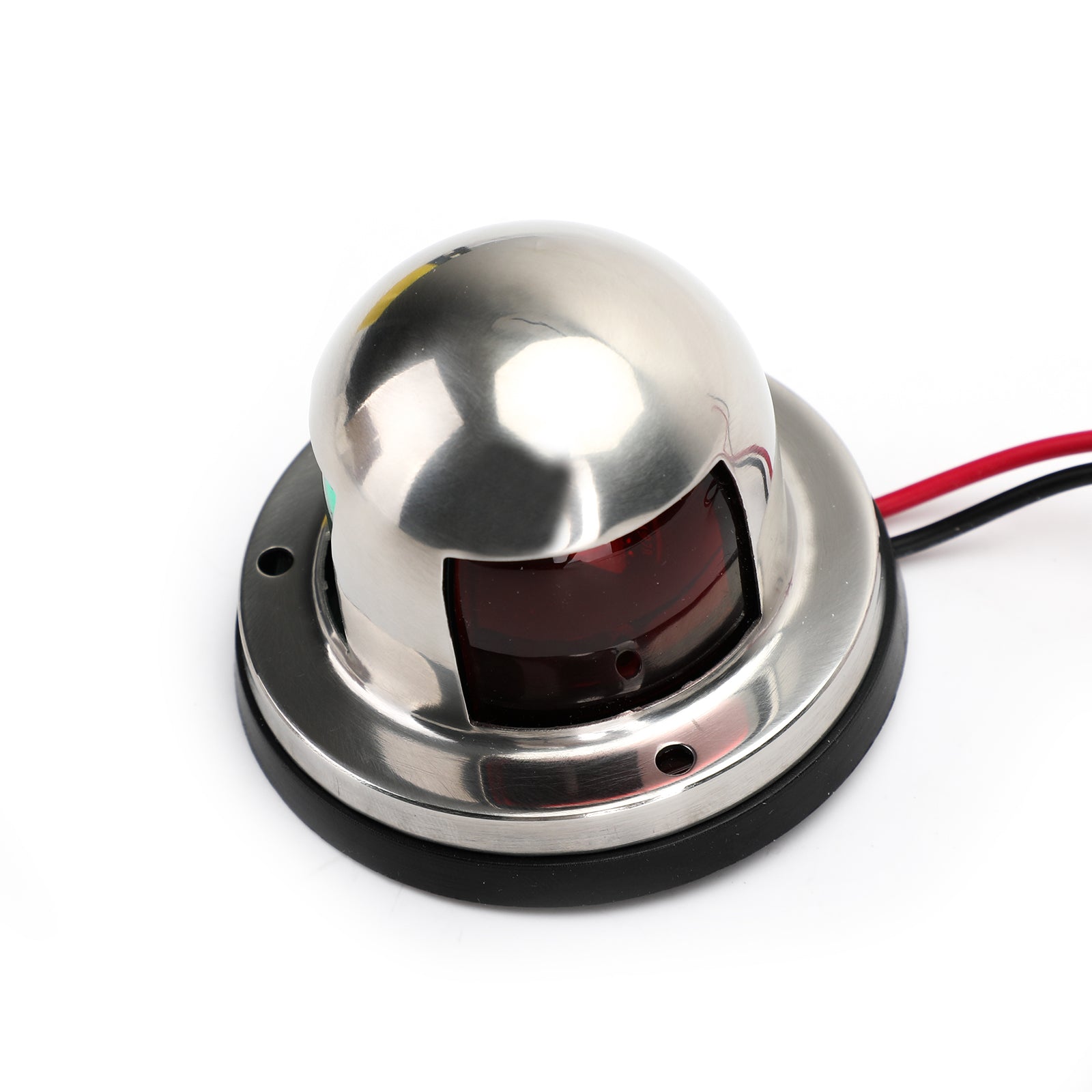 12V LED Bow Navigation Lights 2 in 1 Stainless Steel Marine Yacht Pontoon