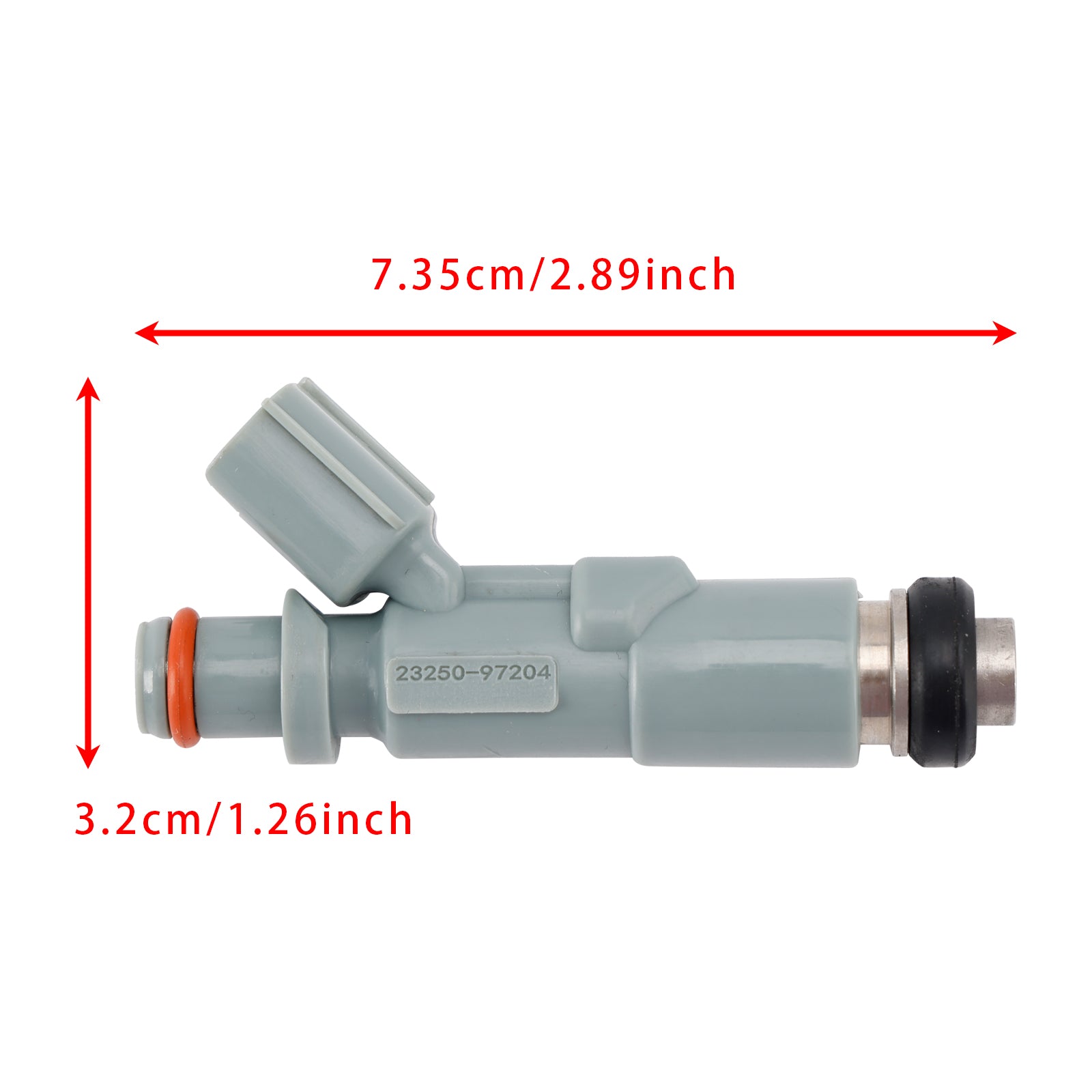 Single Fuel Injector 23250-97204 Compatible with Daihatsu Hijet S210P Mini Truck