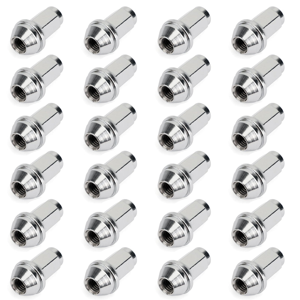 24 Piece 14x2 Carbon Steel Ford F150 Expedition Lug Nuts 4L3Z-1012-A Generic