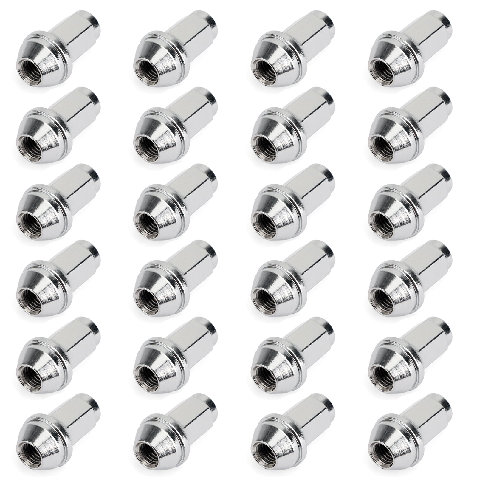 Carbon Steel Lug Nuts 14x2 for Ford F150 Expedition 4L3Z-1012-A 24 Pack Generic