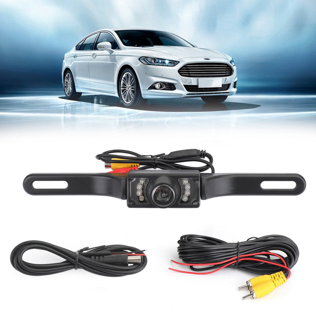 170mm 8LED Waterproof HD Rear View Backup Parking Camera for Cars
