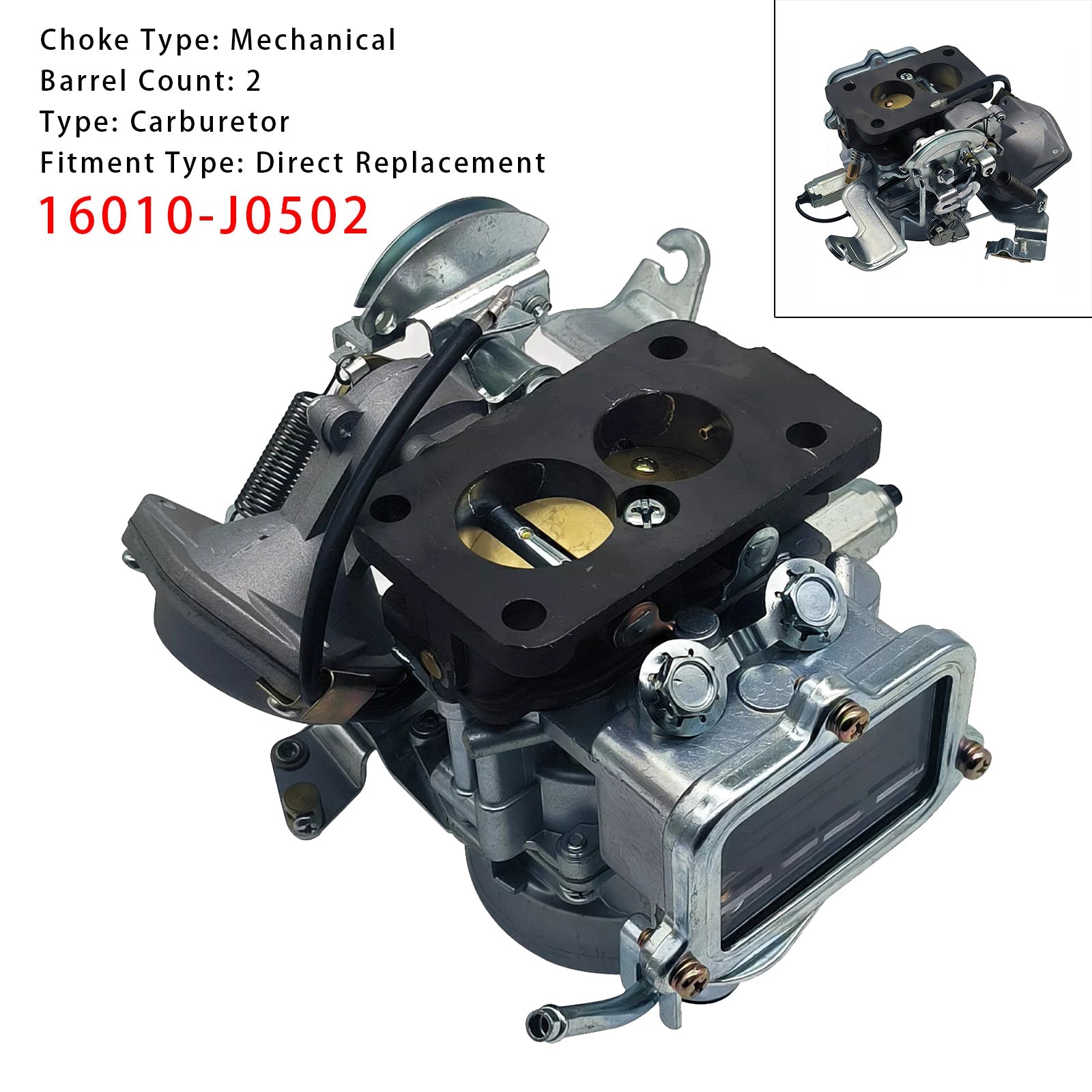 1965 to 1975 Nissan Junior 16010-J0502 Carburetor Unit