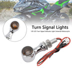 12V Universal Motorcycle LED Turn Signal Light 8mm for Suzuki