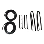 Front Door Weatherstrip Seal Kit for 1987-1996 Ford Bronco 8PCS Window Sweep