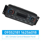 C5 Corvette Climate Control A/C Module Panel 1997-2004 OEM 09352181 16256018
