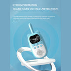 2 Pack Children's 22 Channel Two Way Walkie Talkies with 3 KM Handheld Radio Range