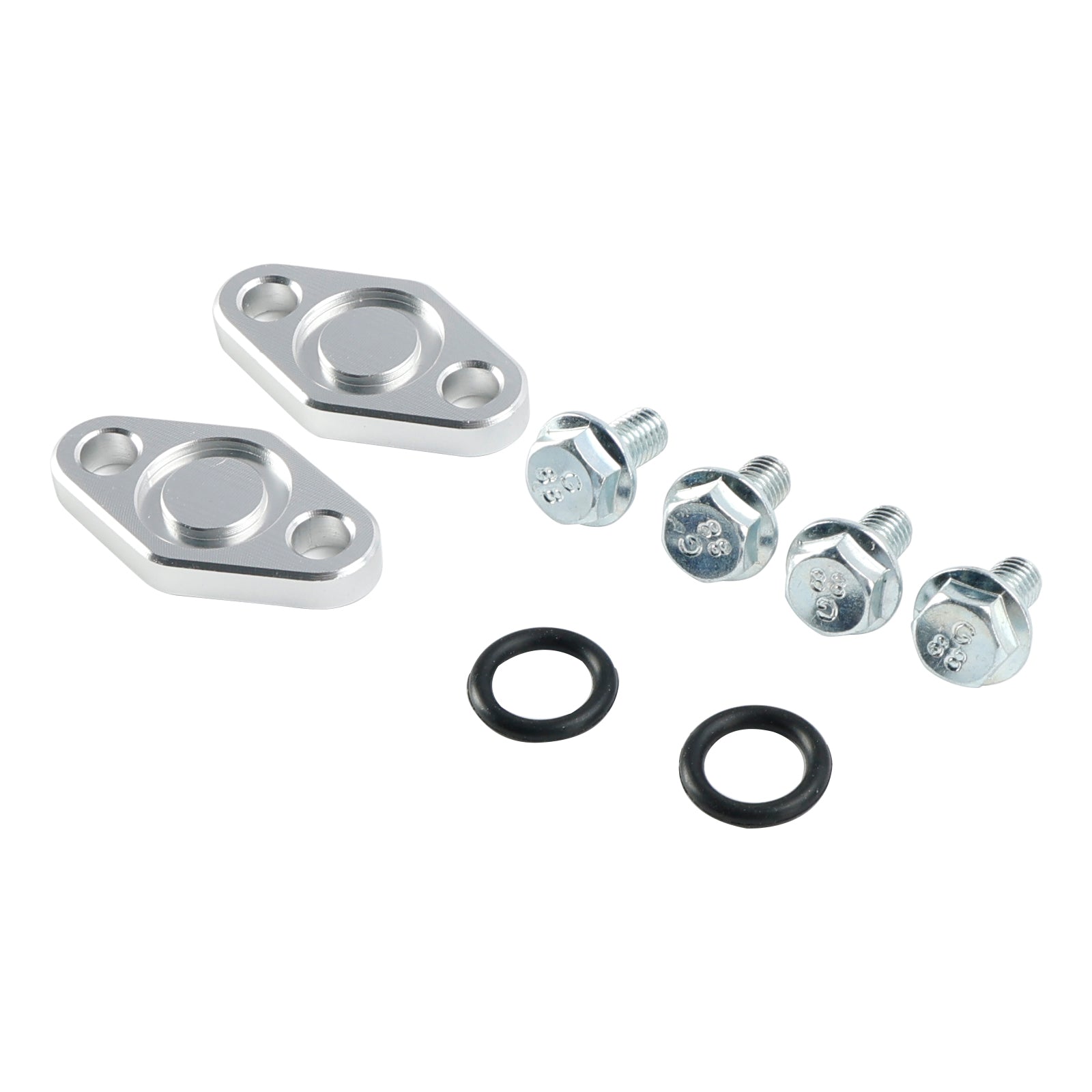 Oil Cooler Block Off Plate Set for 2001-2008 Suzuki GSXR1000