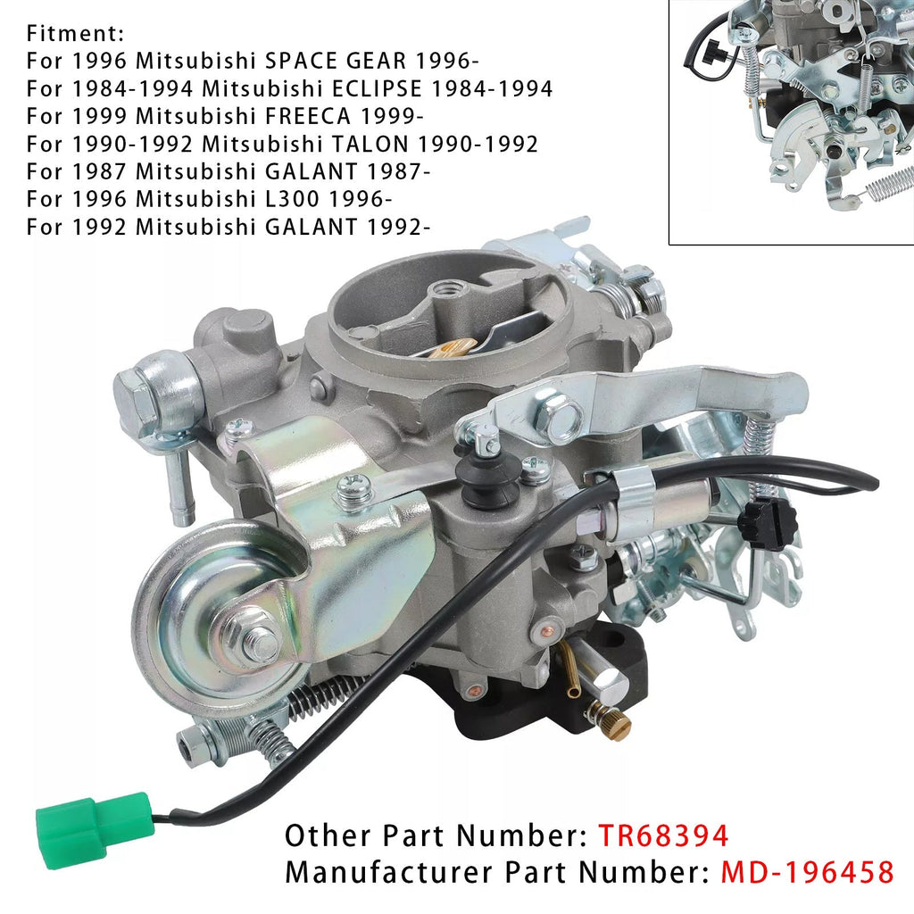 Mitsubishi L300 1996 MD196458 Carburetor Assembly