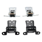 4PC Front Door Upper Lower Hinge Assembly for 1980-1982 Mercury Cougar Ford Thunderbird