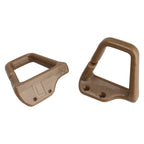 Convertible Seat Belt Shoulder Guide Pads Tan Compatible with 1993-2002 Camaro Firebird