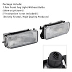 1992-1998 BMW E36 3-Series Front Fog Light Trim Pair Without Bulbs