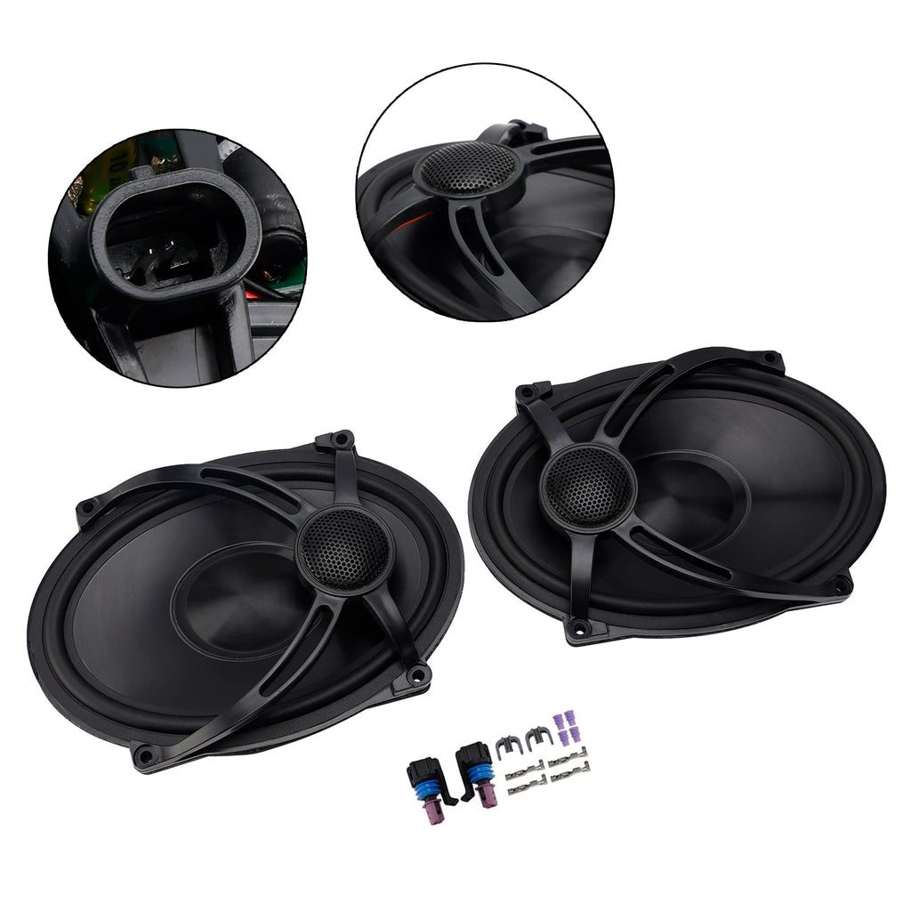 1994-2024 Touring Road Glide Flhr 2X 5"X7" Saddlebag Lid Speakers Kit