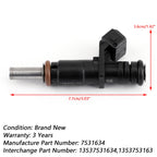 Fuel Injector for BMW 128i 328i X3 X5 Z4 525i 2.0 2.5 3.0L Engine 7531634