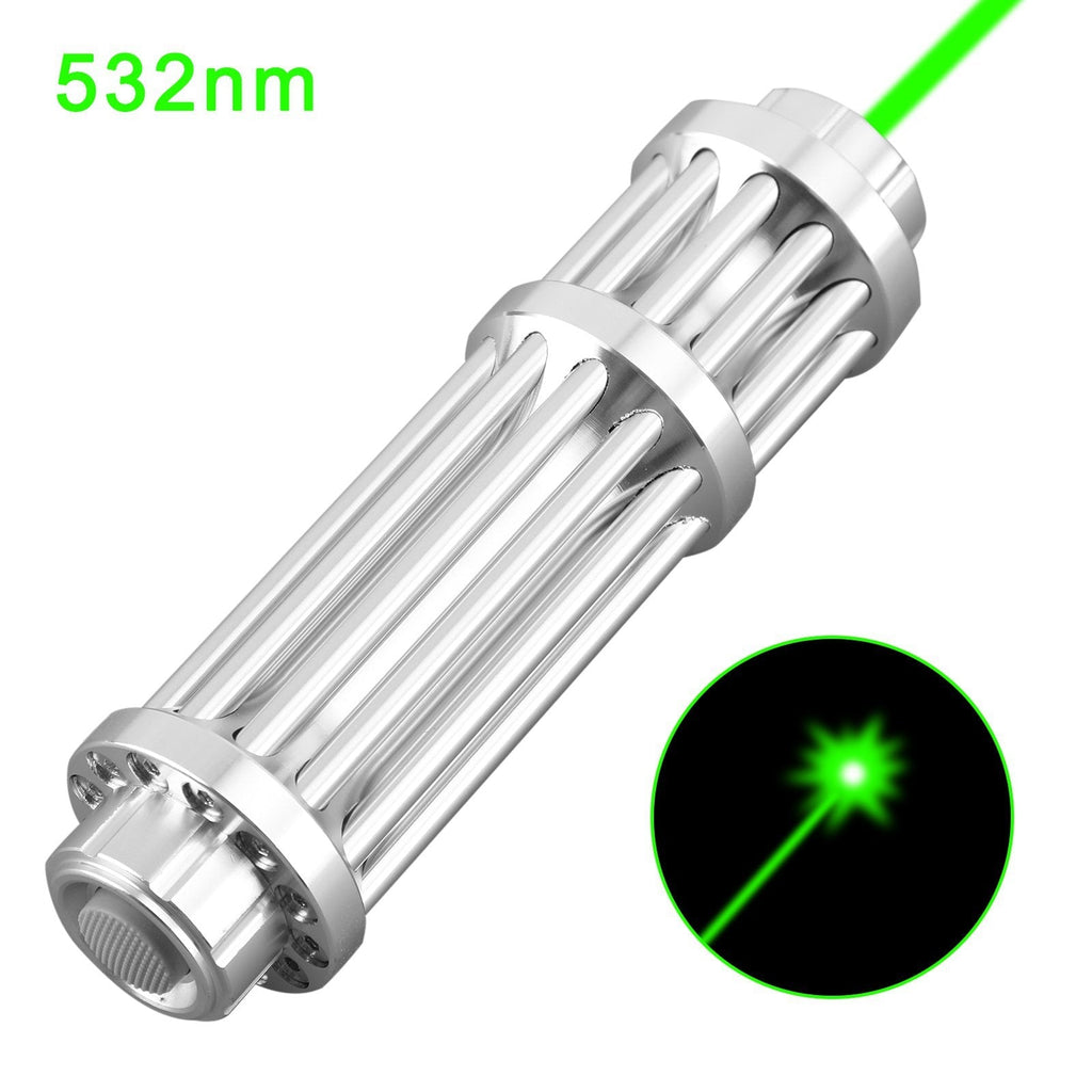 1MW 532nm Military Grade Green Laser Pointer with 20 Mile Burning Beam Range