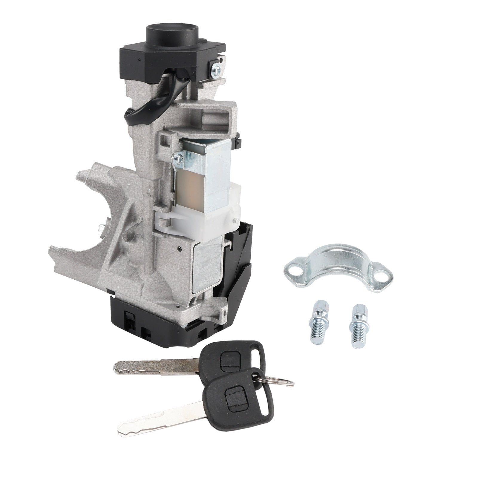 Honda Civic 1.7L Ignition Lock Cylinder with Keys and Chip 2002-2004 1700CC L4 Gasoline Engine