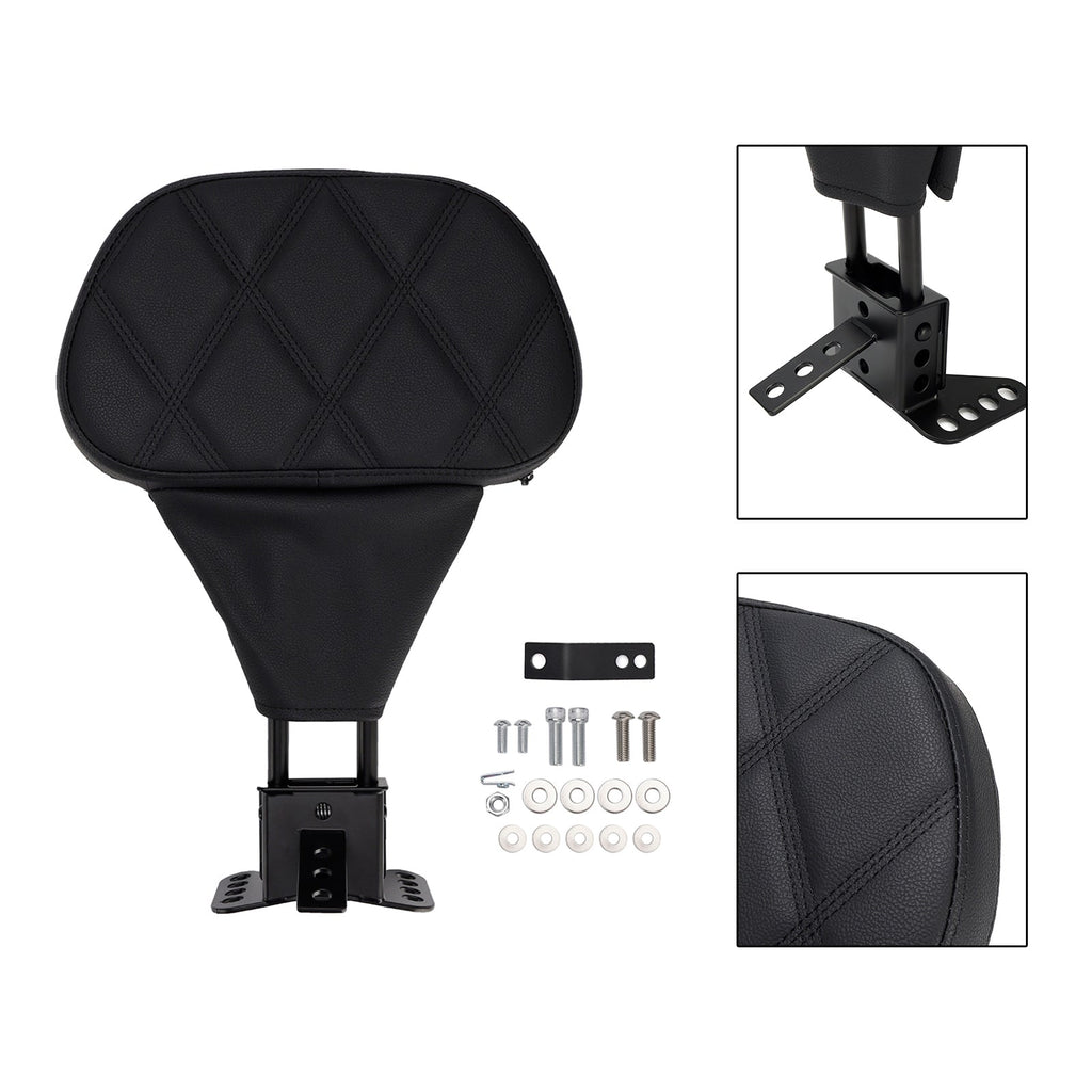 Driver Backrest Pad for 1988-2008 Electra Glide Road King Road Glide Tri Glide