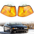 BMW E36 3-Series 4-Door Sedan and Hatchback European Amber Corner Lamps 1992-1998