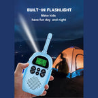 2 Pack Children's 22 Channel Two Way Walkie Talkies with 3 KM Handheld Radio Range