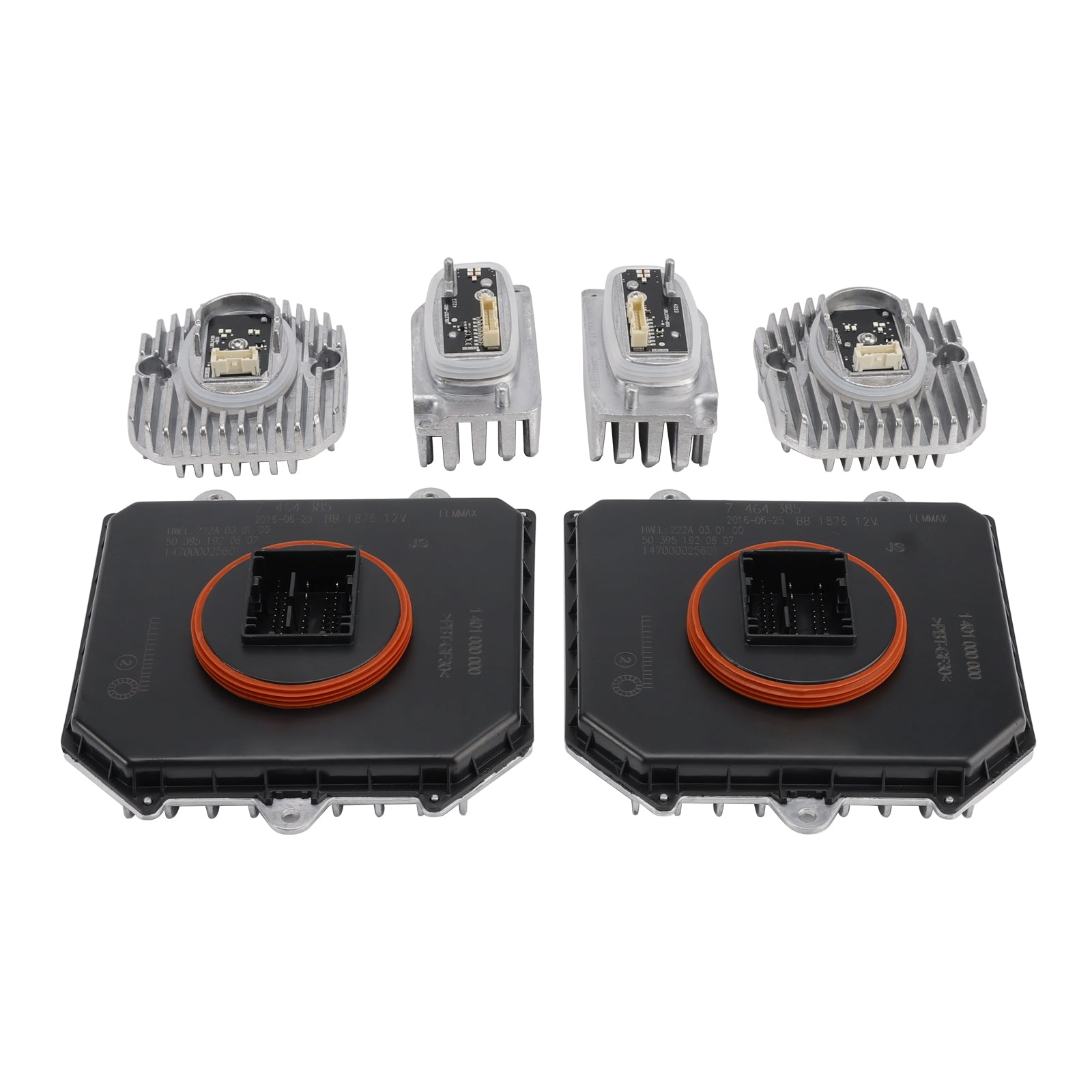 BMW 5 F90 M5 6-Piece Adaptive LED Headlight Module with Turn Signal and DRL 63117463515