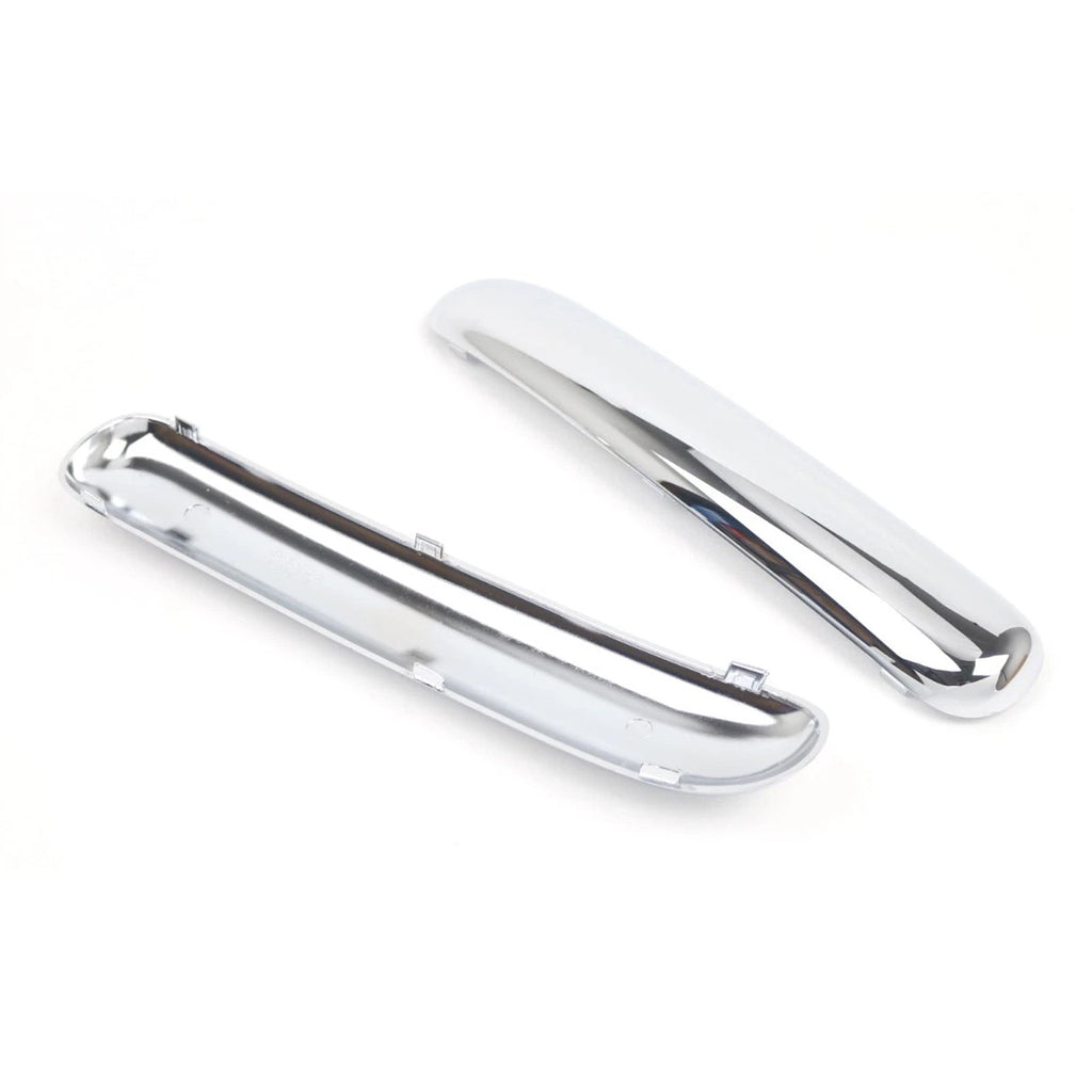 2001-2004 Mini One Cooper R50/R52/R53 Pair Front Bumper Chrome Trim Set