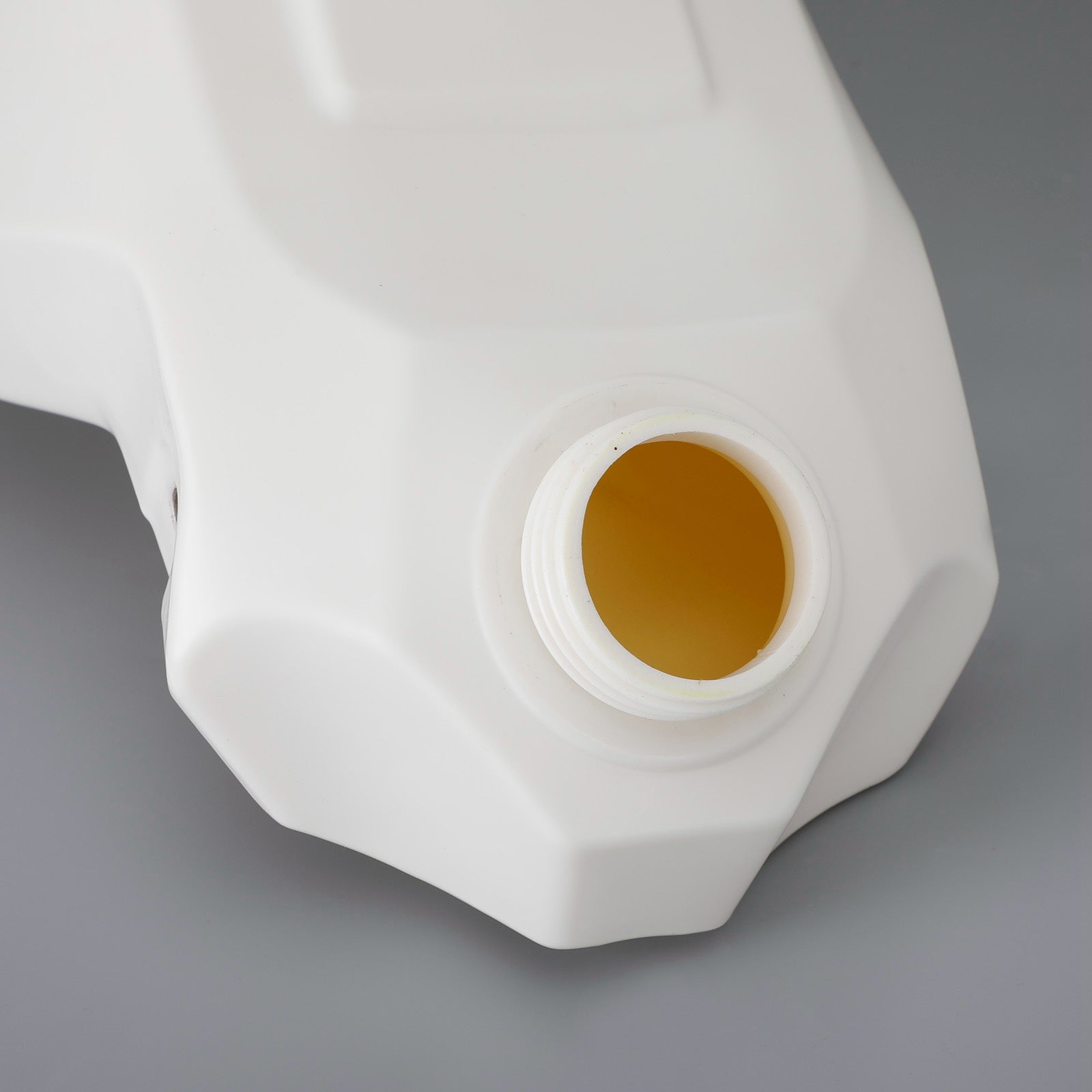 1989-2001 Honda CR500R 3.6 Gal Gas Tank Assembly White with Petcock Valve and Cap