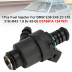 Single Fuel Injector D3768FA for BMW 316 318i M43 Engine E36 E46 Z3 1993-2005