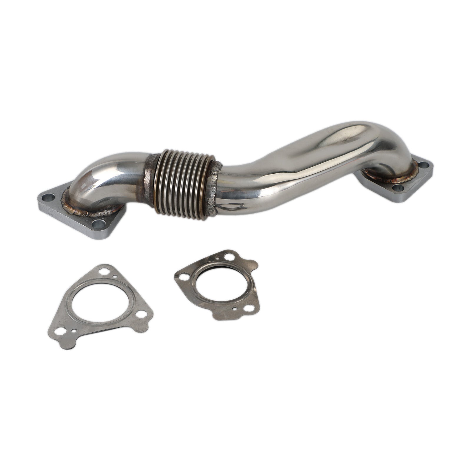 6.6L Duramax Up-Pipe Exhaust Manifold Assembly with Gaskets 2001-2016 LB7 LLY LBZ LMM LML