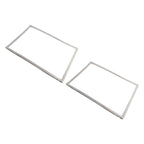 2 Pack Replacement Freezer Door Gasket 241872512 Compatible with Electrolux 240390704 240514612 1379488