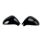 Peugeot 207 Hatchback Rearview Mirror Covers Bright Black Housing 2006-2015 9680194877