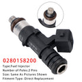 Ford B-Max C-Max Fiesta Focus Fusion Mondeo Puma Fuel Injector 0280158200 1 Piece