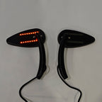 1990-2021 Sportster 883 1200 Custom Dynamics Black LED Mirror Turn Signals