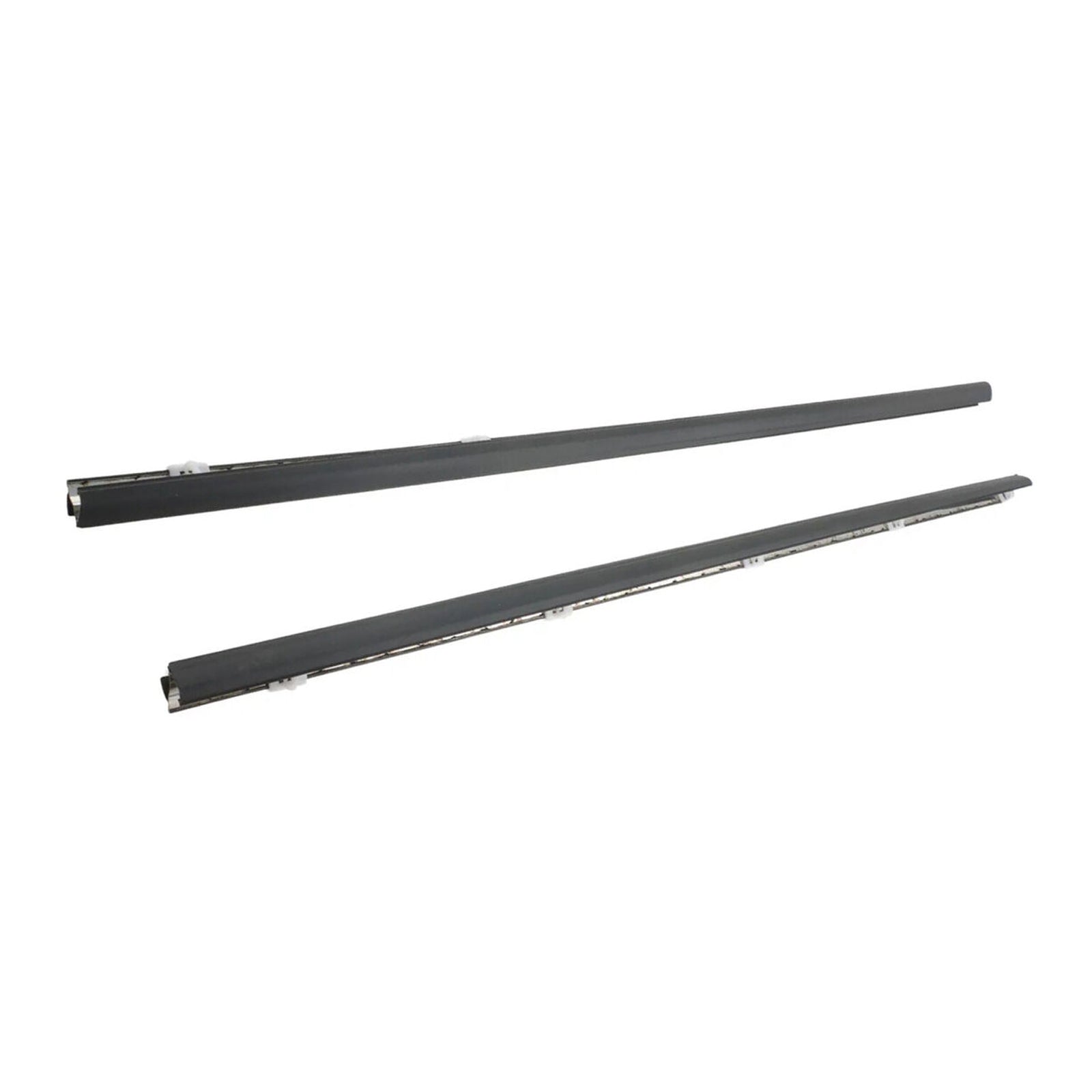 1992-1995 Honda Civic EG4 EG6 Left Right Side Door Window Belt Molding Trim 3D 2-Piece Set