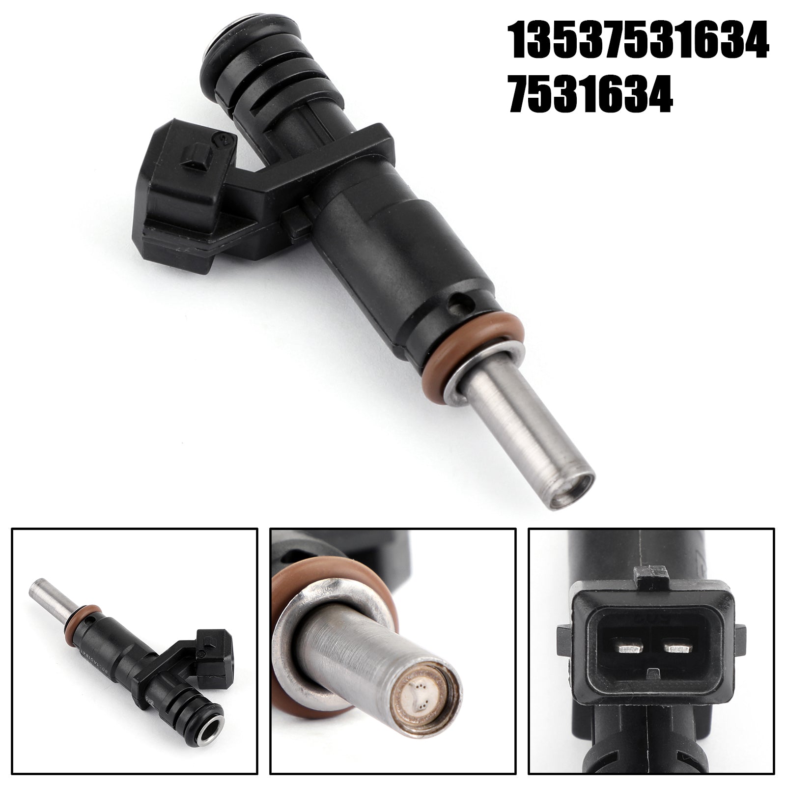 Fuel Injector for BMW 128i 328i X3 X5 Z4 525i 2.0 2.5 3.0L Engine 7531634