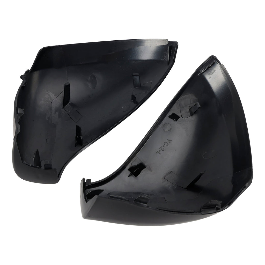 2006-2015 Peugeot 207 Hatchback Matte Black Rearview Side Mirror Housing Covers 9680194877