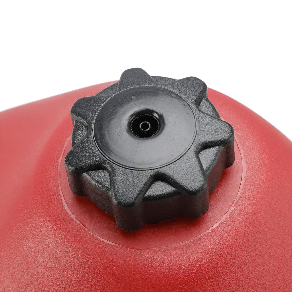 3.2 Gallon Red Plastic Fuel Tank for 1985-2005 Kawasaki KLR250 KLR 250