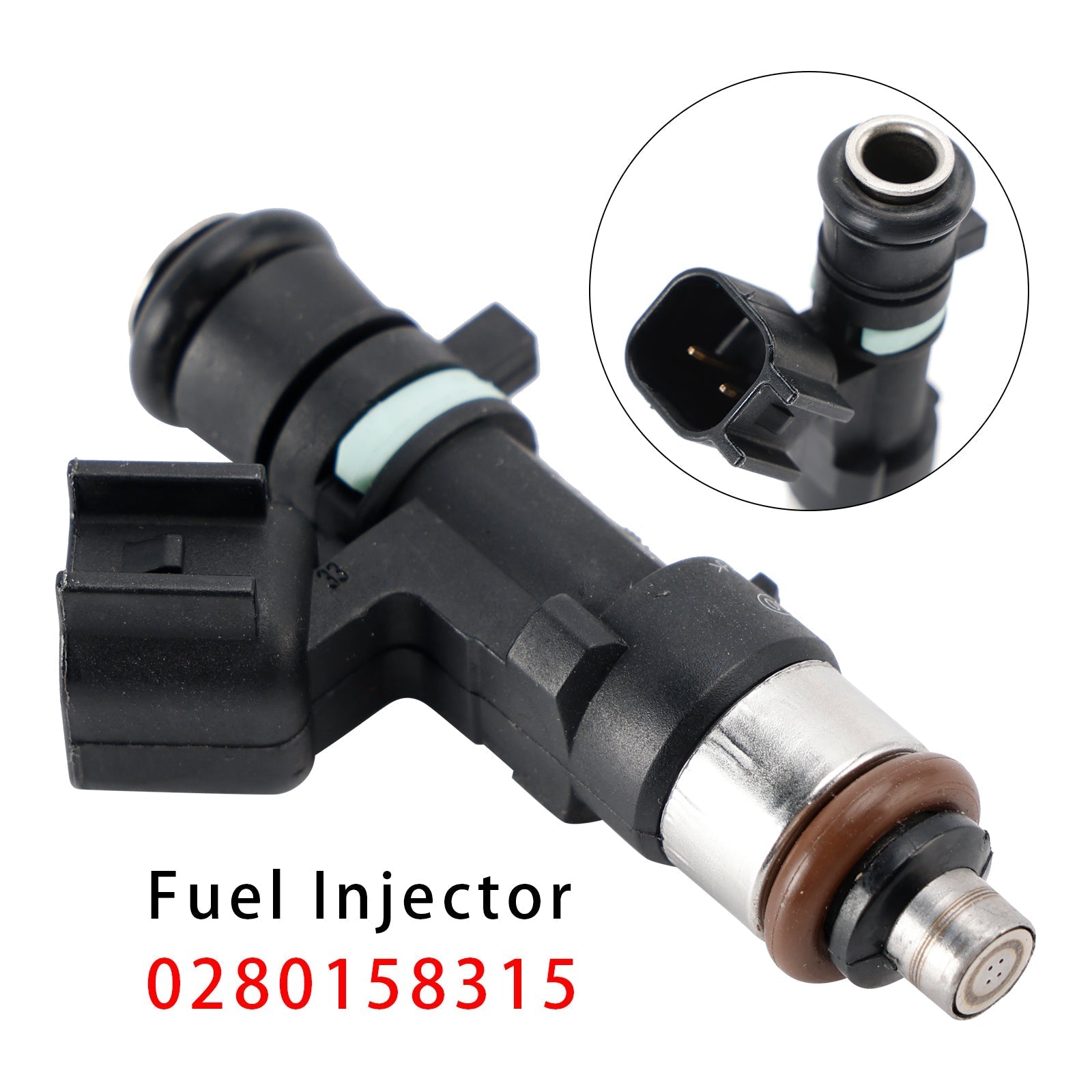 Fuel Injector 0280158315 Volvo C30 S60 V50 V60 XC60 2.5L L5 2005-2016