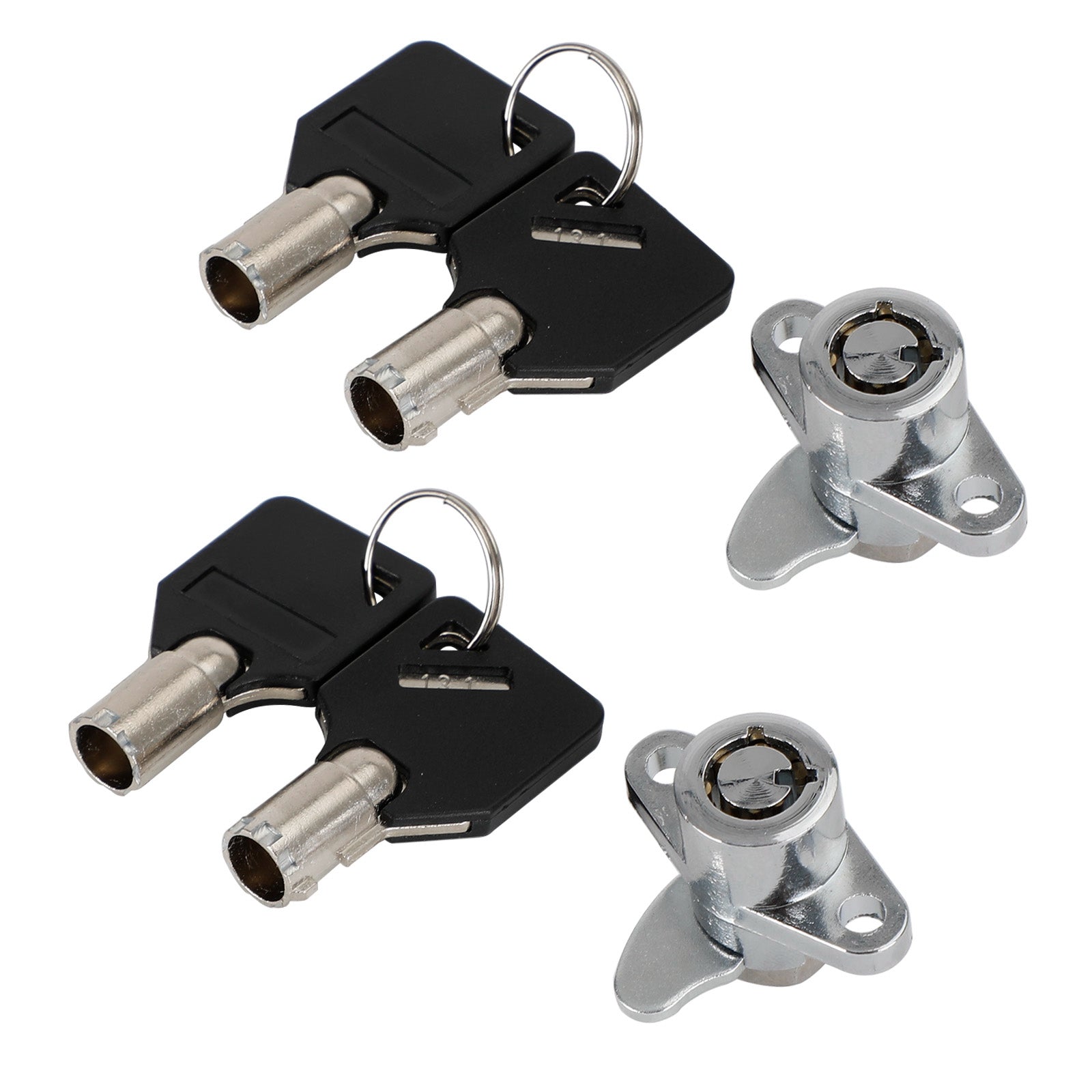 Saddlebag Lock and Key Set for 1993-2013 Harley Touring Electra Street Glide Road King Models